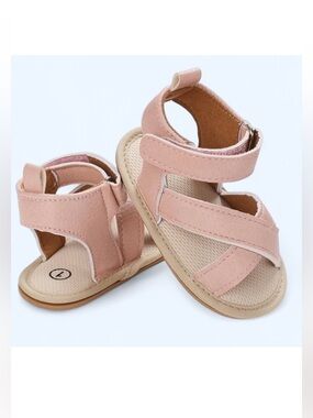 Cokate Baby toddler pink Rubber Sandals first Walker Summer Shoes